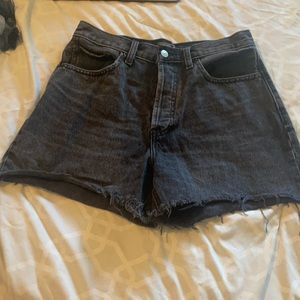 Abercrombie & Fitch high waisted mom shorts